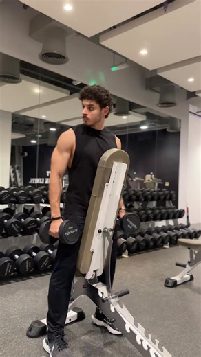 TRY THIS👇🤣 Doing your lateral raises chest supported on the bench rem... | Michael Dean