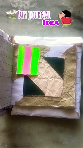 diy asthetic journal ideas😍✨/ how to make journal without expensive kit#ytshorts #diy #journal ❤