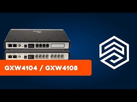 Como configurar o Gateway/ATA FXO GXW4104/4108