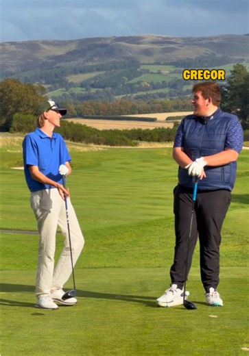 Gregor's Unexpected 1v1 Golf Shot That Shocked Everyone 👀😱