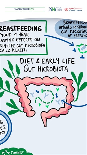 Early nutrition plays a critical role in shaping the gut microbiome.​ ​ The first five years are a key window for microbial development — impacting digestion, immunity, and long-term health.​ ​ At Workshop 103, leading experts delivered in-depth lectures on how feeding practices and dietary diversity influence gut maturation:​ ​ 🎥 Watch the highlights:​ • Dr. Anne Salonen – The impact of breastfeeding history, mixed feeding, and dietary patterns on gut microbiota composition​ • Dr. Omar Delanno