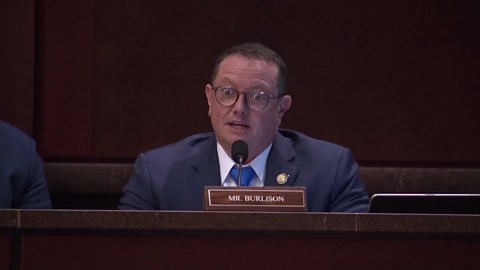 Watch: Congressman shows video of "orb" surviving missile strike at UFO hearing