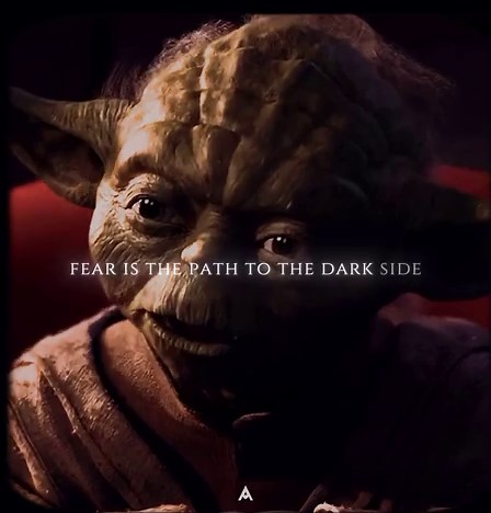 The corruption of the human spirit itself is fear.