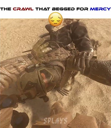 Even on His Last Breath, He Crawled #shorts #gaming #cod