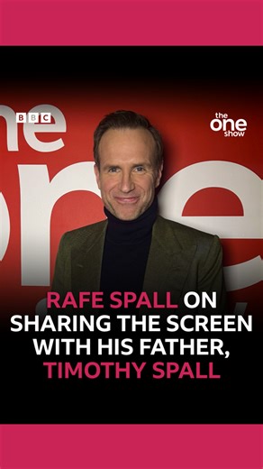 Rafe Spall shares what it’s really like working alongside his dad, Timothy Spall, on and off screen 👀 | The One Show