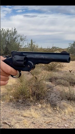 S&W No.3 Schofield Revolver - Loading and Firing