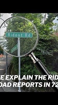 We explain the Ridout Road reports in 72 seconds