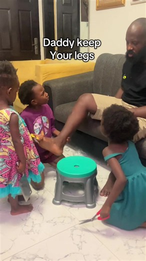 Daddy is afraid of wealth 😂😂😂😂😂#fypシ ##viral ##kids #family #relateable
