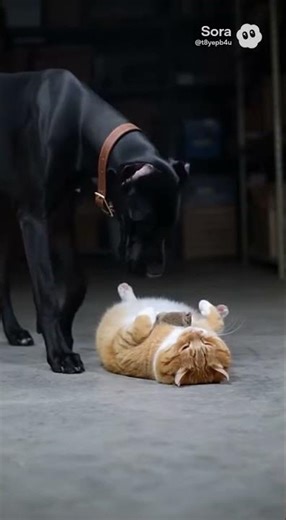 The Big Dog Wakes Up The Cat With a Mouse! 🐀😂 Warehouse Edition