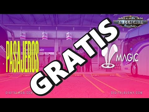 Mod de Pasajeros Animados Lite ATS 1.40 - 1.41│Mod de Pasajeros Lite DBMX ATS 1.40 - 1.41