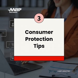 It’s National Consumer Protection Week—and while AARP is focused on protecting consumers year-round—this is a good time to highlight some key consumer protection tips. Check out our Fraud Resource Center at http://aarp.org/frc?cmp=SNO-FB-FRD-VT&socialid=16300004139 for more insights and tips to stay safe from scams and fraud. | AARP Vermont