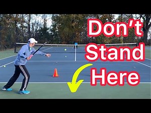 Where To Stand When Playing Tennis (Easy Singles Strategy And Court Positioning)