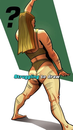 One Amazing Trick to Draw DYNAMIC Figures