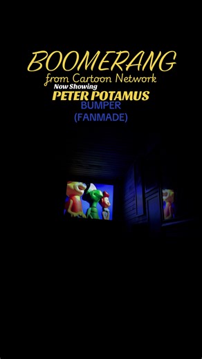 Boomerang From Cartoon Network Now Showing Peter Pottermas Bumper (Fanmade) #boomerangfromcartoonnetwork #peterpotamus #cartoonstvshow #cartoons #childhood