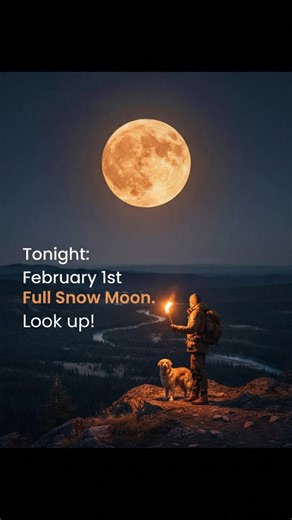 A Full Moon to Welcome February 2026 🌕🗓️ Clear skies to everyone! 🌌 | Astronomy Lovers
