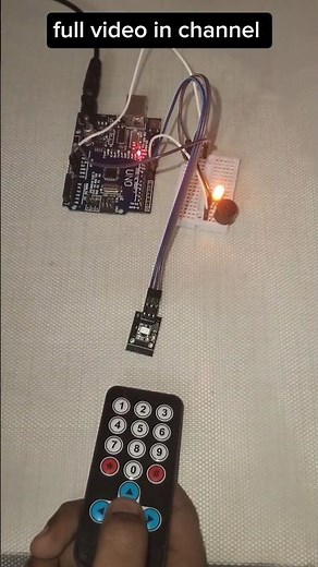 Control LED & Buzzer with an IR Remote | Arduino Beginner Project | Nikhil Tech