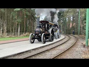 Steam-Powered Heavy Haulage at Beamish Museum 2022
