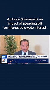 Anthony Scaramucci, SkyBridge Capital founder and managing partner, discusses the latest bitcoin rally and optimism for U.S. crypto regulations. Watch more here: cnb.cx/4jc29nJ | CNBC