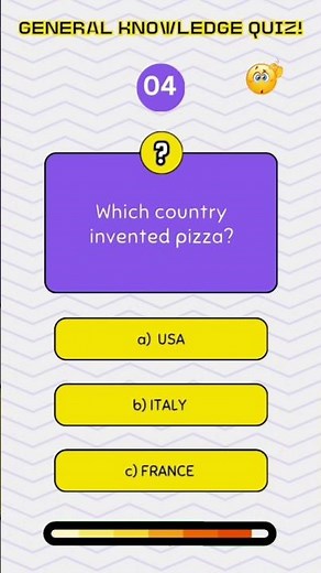 Only 1% Can Answer All! 😱 | General Knowledge Quiz #shorts