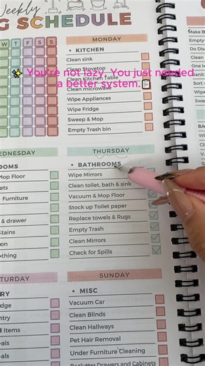 How an ADHD Cleaning Planner Transformed My Routine