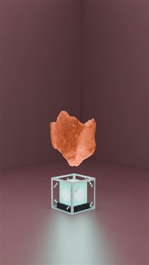 Satisfying Minecraft Fluid Simulation In Blender #satisfying #3danimation #fluidsimulation #blender