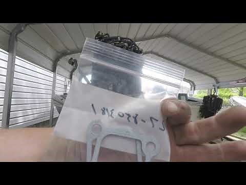 Mercury 250 ProXS 3L Thermostat replacement #MercuryProXS #thermostat #outboard maintenance
