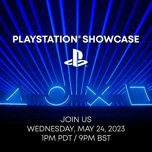 PlayStation on Instagram: "See you soon! PlayStation Showcase broadcasts live next Wednesday, May 24 at 1pm Pacific Time. Visit PS Blog for details."
