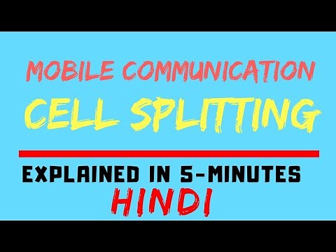 Cell Splitting Easiest Explanation Ever With Scenario /Example : Mobile Communication (HINDI)