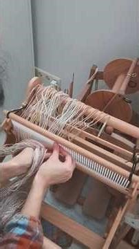 let's warp the loom #weaving #slowfashion #handspun #weavingloom #weavingart #rigidheddleloom #loom