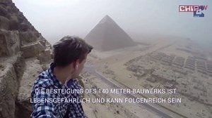 Gefährliches Selfie: Münchner besteigt die Cheops-Pyramide