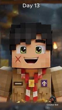 Minecraft Cinematic ASMR Survival Day 13 | It's a TREASURE!! #minecraftasmr #minecraftshorts