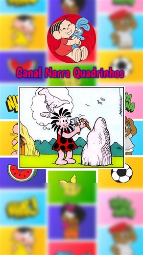 Tirinha da Turma da Mônica, Esculpindo | Narra Quadrinhos