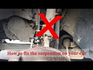 how to replace a Astra H front shock absorber