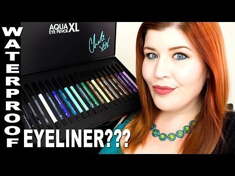 Waterproof Eyeliner? MAKEUP FOREVER Aqua XL Eye Pencils Swatches