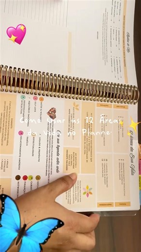 How to Use the 12 Areas of Life in Your Planner 🦋