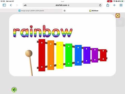 Starfall - Colors - What is Rainbow? for Kids (Walkthrough)