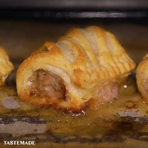 Sausage rolls are perfect. And we don't mess with perfection. Make our Classic Sausage Rolls 👉 http://bit.ly/2Uefm80 | Tastemade UK