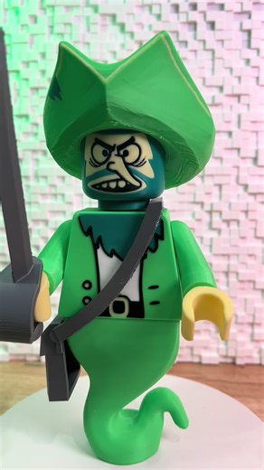 3d printed Flying Dutchman Lego SpongeBob #spongebob #lego #3dprinting #bambulab #fyp