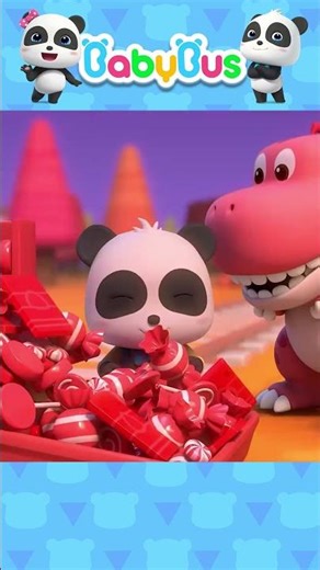 Gấu trúc Kiki lái tàu hỏa toot-toot #babybus #babybusnhacthieunhi #shorts #youtubeshorts