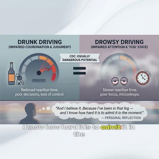 CDC Says Drowsy Driving = Drunk Driving Danger | Traffic Expert's Confession