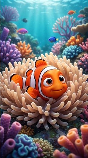 This looks like Nemo… but it’s real 🐟🪸