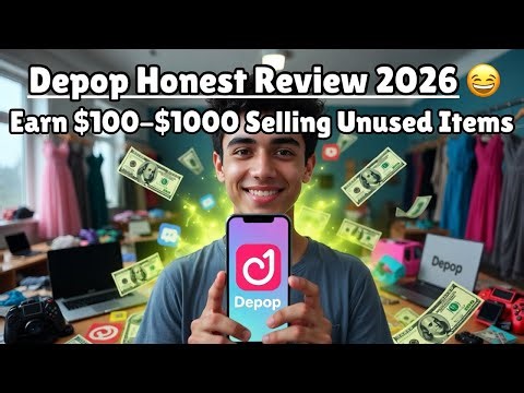 How to Earn $100–$1000 Selling Unused Items Depop Honest Review