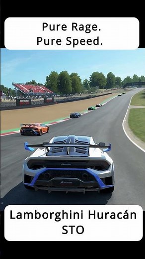 Huracán STO Tears Up the Track! 🏁🔥- Assetto Corsa EVO Gameplay #assettocorsaevo #assettocorsa #short