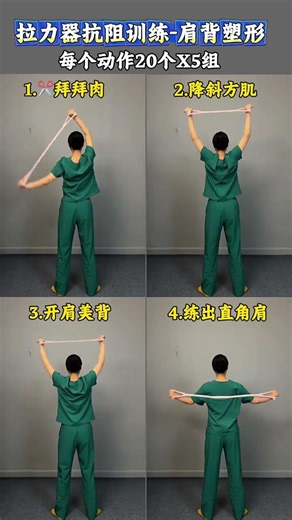 2-4周见证肩背蜕变：初学者也能做到