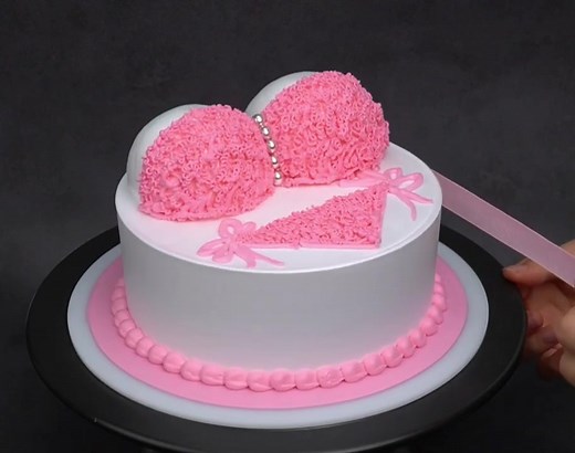 How to Make a Sexy Bra Cake