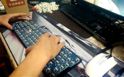 机械键盘快速安装