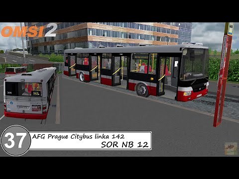 OMSI 2 #37 - AFG Prague Citybus linka 142 - Sor NB 12