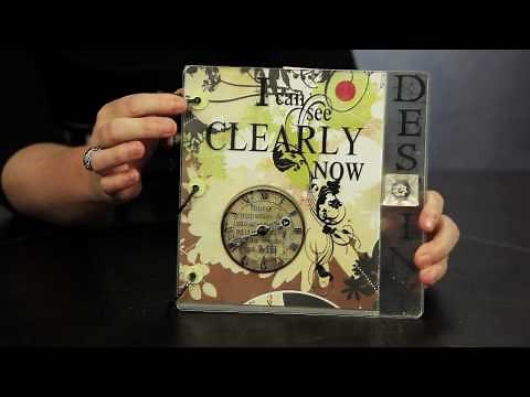 Beginner Scrapbook Tutorials - Part 5 - Album Creation