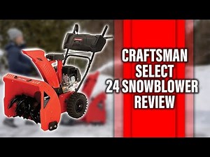 Craftsman Select 24 Snowblower Review – Powerful & Reliable Winter Clearing Machine!
