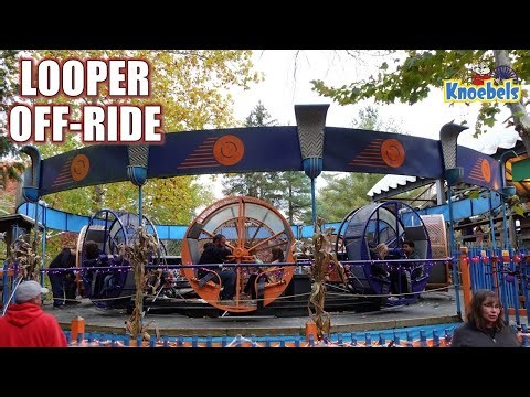 Looper Off-Ride Footage, Knoebels Herschell Looping Flat Ride | Non-Copyright